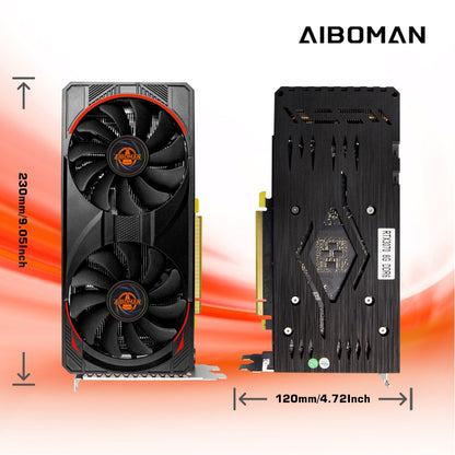 AIBOMAN Computer Graphics Cards RTX3070 8GB NVIDIA GPU GDDR6 256Bit 8Pin+8Pin PCI-E 4.0 rtx3070 8gb Suitable for  Gaming