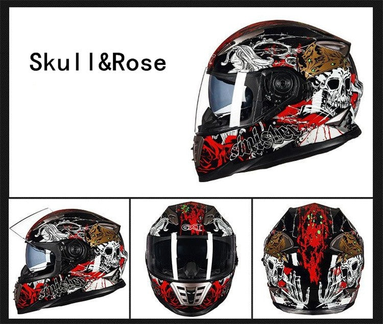 Capacetes de Moto Fechados Mais Recentes para Downhill Casco de Moto para Motociclismo Capacete De Moto Aprovado pelo DOT para Homens e Mulheres Kask GXT