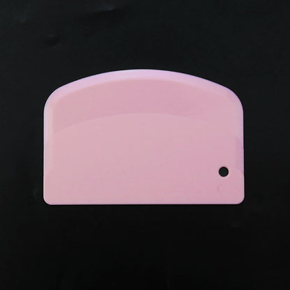 Silicone World Dough Scraper Cream Spatula Plastic Cutting Knife  for Flour Pastries and Cakes Baking Tool Kitchen Accessories