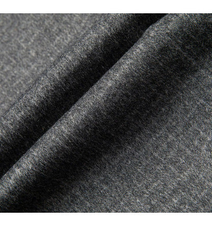 Double Faced Wool Overcoat Man 2025 Winter New Classic Business Casual Notch Lapel TrenchCoat Premium Medium Long Styles? Coat