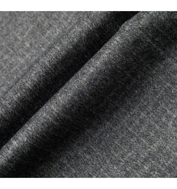 Double Faced Wool Overcoat Man 2025 Winter New Classic Business Casual Notch Lapel TrenchCoat Premium Medium Long Styles? Coat