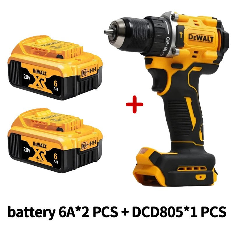 DEWALT Bateria 20V 6AH recarregável de íon de lítio carregador DCB118 Parafusadeira Furadeira Elétrica sem escovas DCD805 ferramenta elétrica