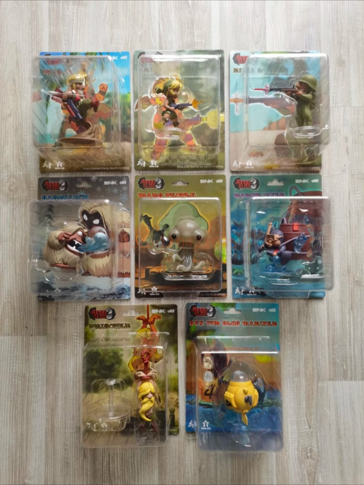 Tunshi Studio Metal Slug 3 Figuras de Anime Jogo de Tiro Clássico Japonês Coleção de Bonecos Modelo Presente de Aniversário Brinquedos