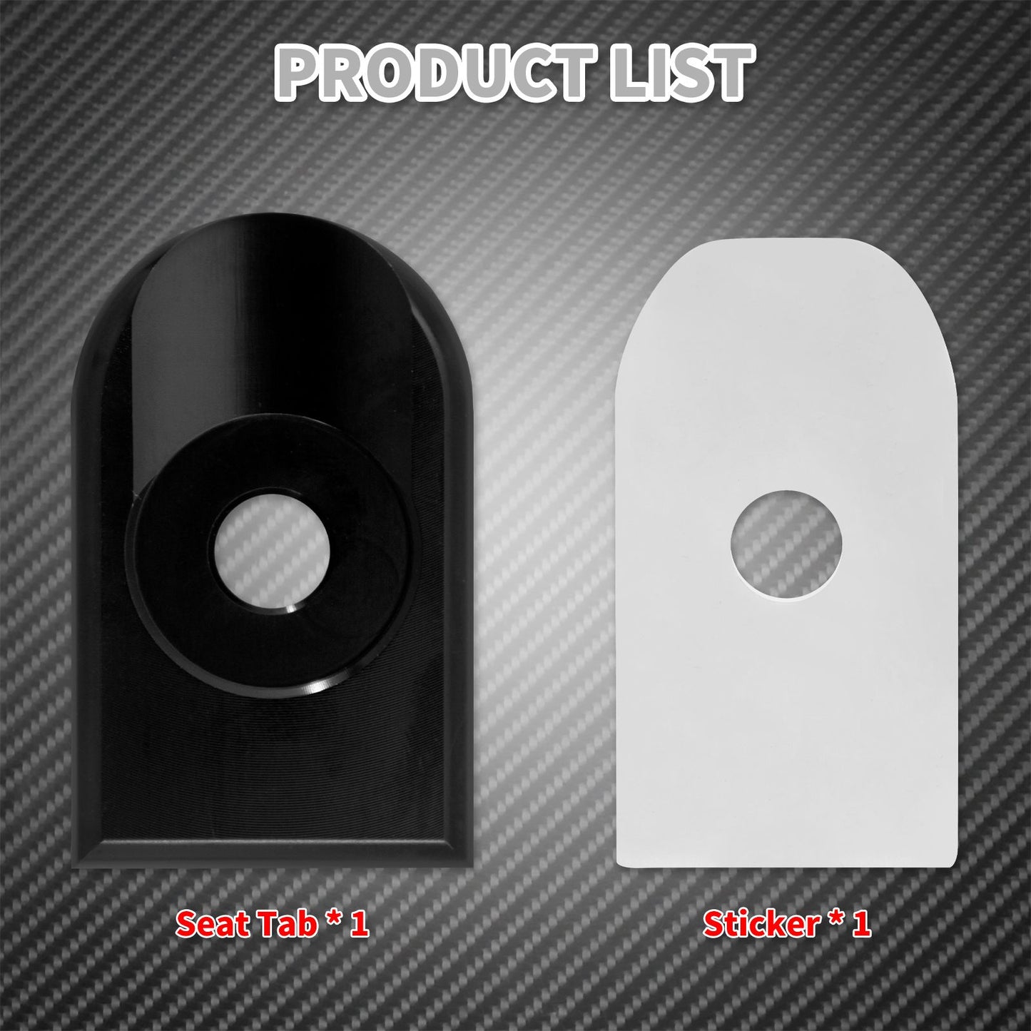 Universal Motorcycle Rear Fender Seat Bolt Screw Nut Tab Kit Mount Knob Cover For Harley Dyna Sportster XL Touring FLHR Softail