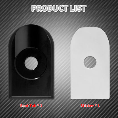 Universal Motorcycle Rear Fender Seat Bolt Screw Nut Tab Kit Mount Knob Cover For Harley Dyna Sportster XL Touring FLHR Softail