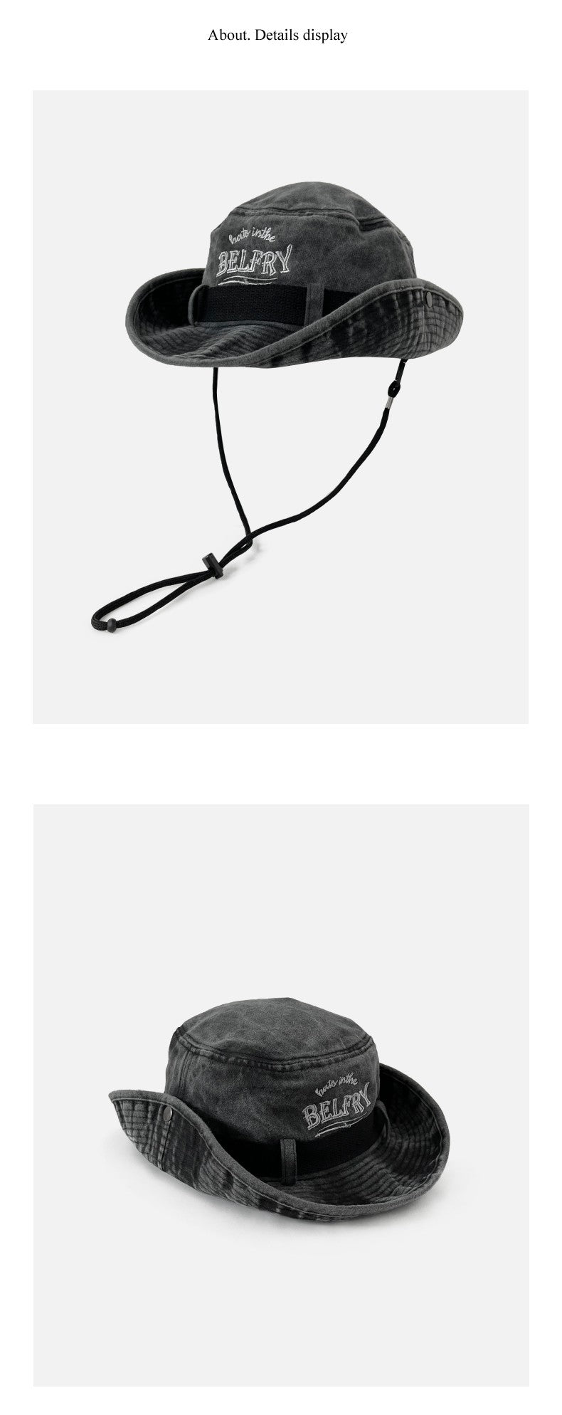 Chapéu de Montanhismo Masculino e Feminino de Algodão Lavado Vintage Bordado Chapéu de Pescador Proteção Solar para o Ar Livre Chapéu de Cowboy Ocidental