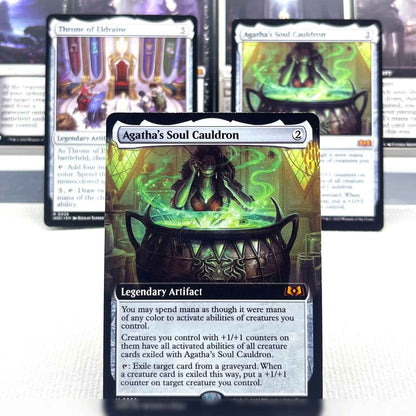 WOT SPG LCC WOE LCI HOLO4-02 Cartas TCG para Jogo em Casa Proxy mágico da Mana Crypt Rhystic Study Lord of Underworld gather