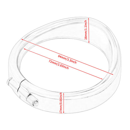 Anel de Acabamento Cromado do Farol de 7'' para Motocicleta + Capa de Luz de Neblina de 4,5'' + Anel de Acabamento do Sinal de Direção Estilo Viseira para Harley Touring FLH Softail