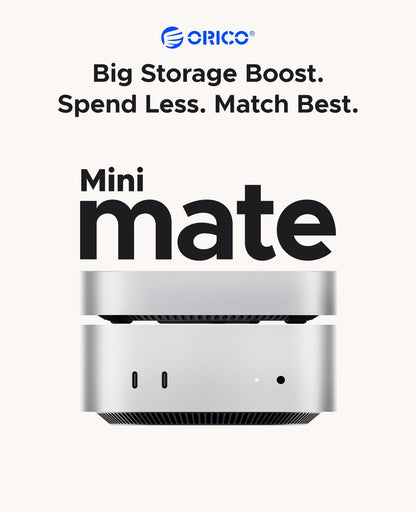 Dock de mesa ORICO MiniMate com expansão de armazenamento SSD externo de 40 Gbps para MacMini 4 com armazenamento SSD de 512 GB 1 TB 2 TB 3 TB 4 TB 8 TB