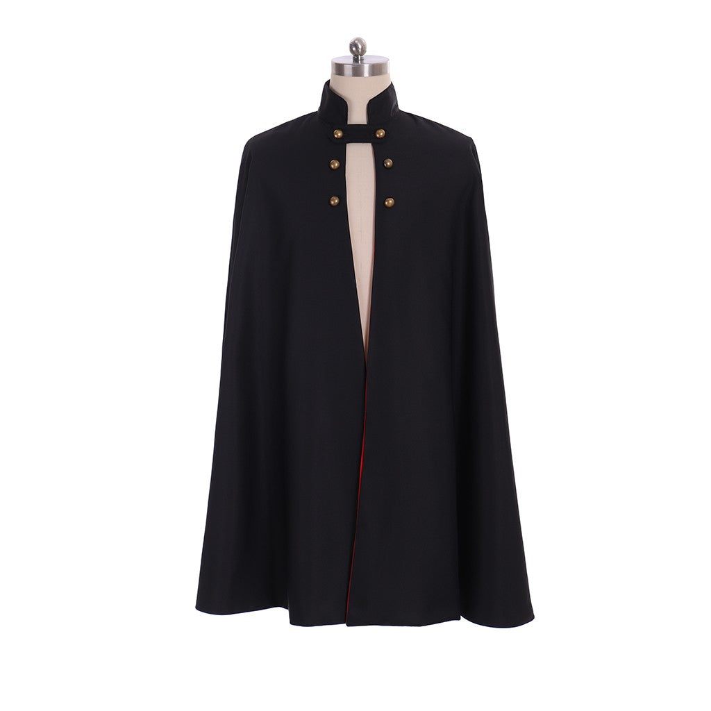 Anime Wirt Cosplay Costume Wirt Black Cloak Wirt Mantle Cape Outfit For Unisex Adult Halloween Carnival Party Outfits