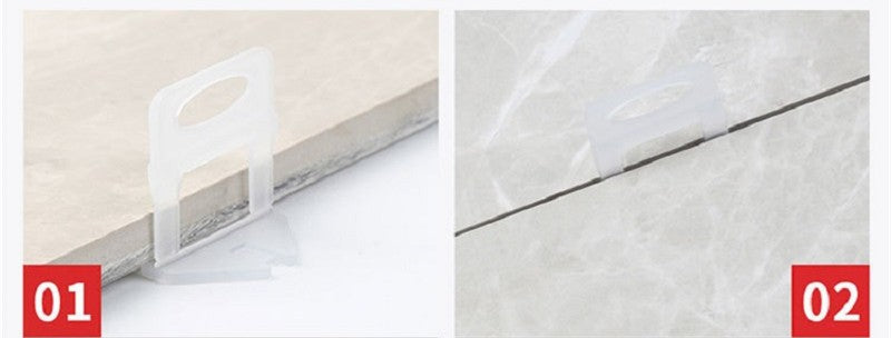 Inserção de Cunha de Cerâmica Reutilizável para Clip Nivelador de Azulejos Espaçadores Ferramentas de Construção para Revestimento de Chão e Parede