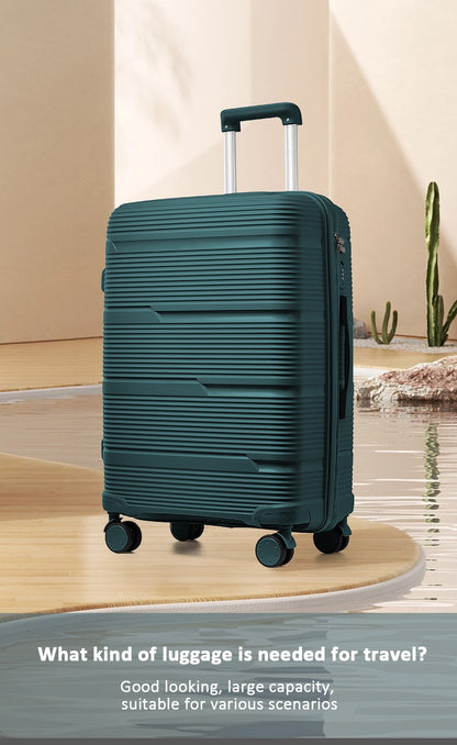 Mala de viagem com rodinhas, novo design 2024, para homens e mulheres, bagagem de mão 20 polegadas, mala de bordo 24 28 polegadas