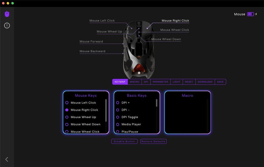 Mouse Gamer Sem Fio Angry Miao Infinity Hot-Swappable PAW3950 Dual 8K com Fio Tri-Mode Mirror Shadow