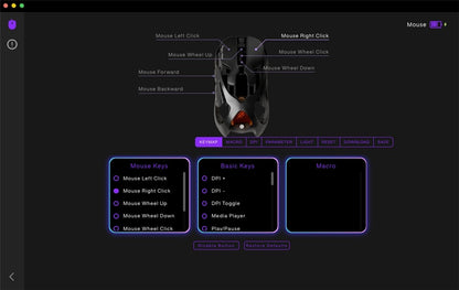 Mouse Gamer Sem Fio Angry Miao Infinity Hot-Swappable PAW3950 Dual 8K com Fio Tri-Mode Mirror Shadow