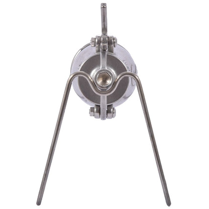 001 Hand Popcorn Machine Open Firing Popcorn Puffing Machine Stainless Steel Mini Popper Small Manual Popcorn Maker Open Firing