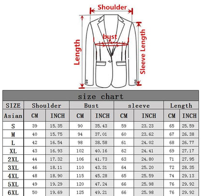 Classic Black Jacquard Suit Male Business Casual Coat Size 6XL-S Fashion Men Wedding Party Tuxedo Dress Blazers Slim Fit Tops