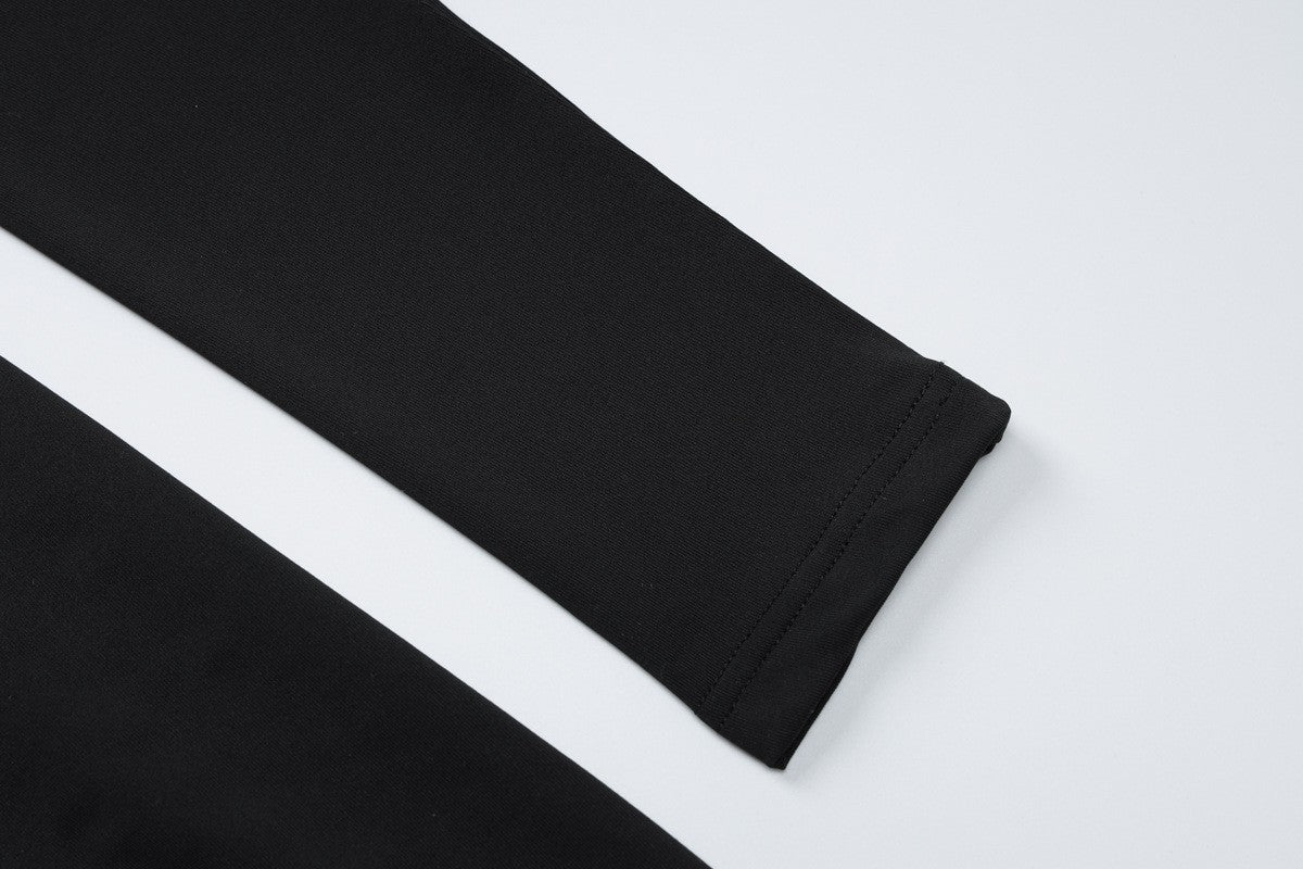 2025 Solid Long Sleeve Patchwork Mesh Sexy Ruched Bodycon Maxi Dress Spring Women Fashion Y2K Clothes Streetwear Party Club