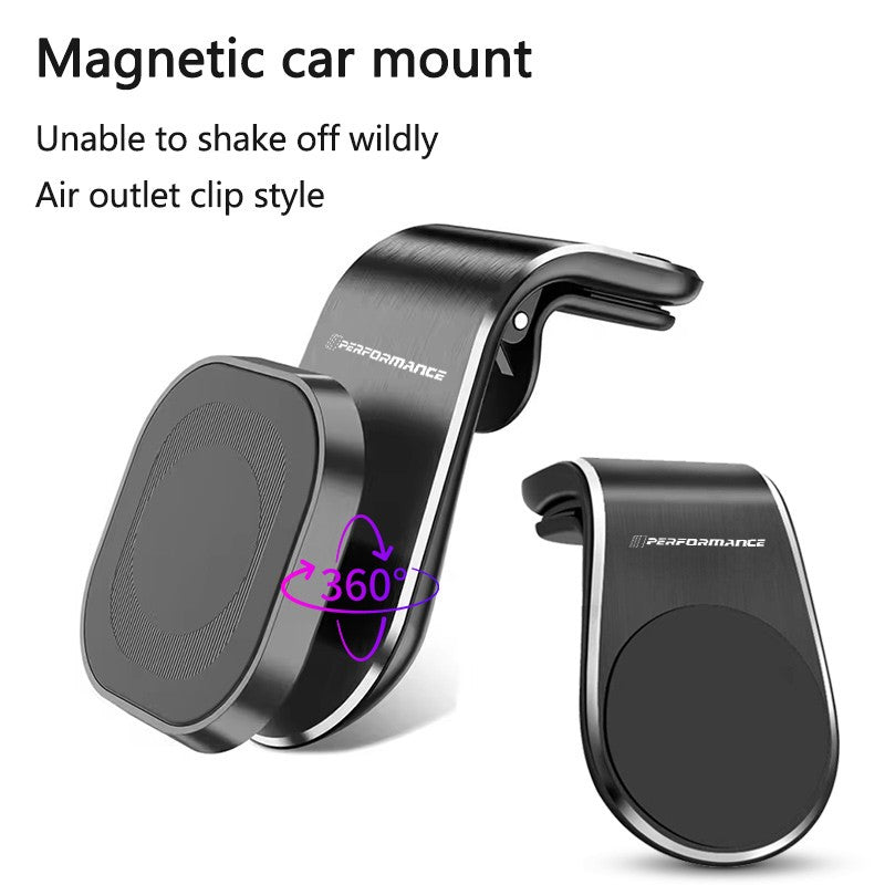 Magnetic Car Phone Holder Air Vent Mount Magnet GPS Support Bracket For BMW M Power Performance M3 M5 X3 X6 E46 E39 E36 E60 E90