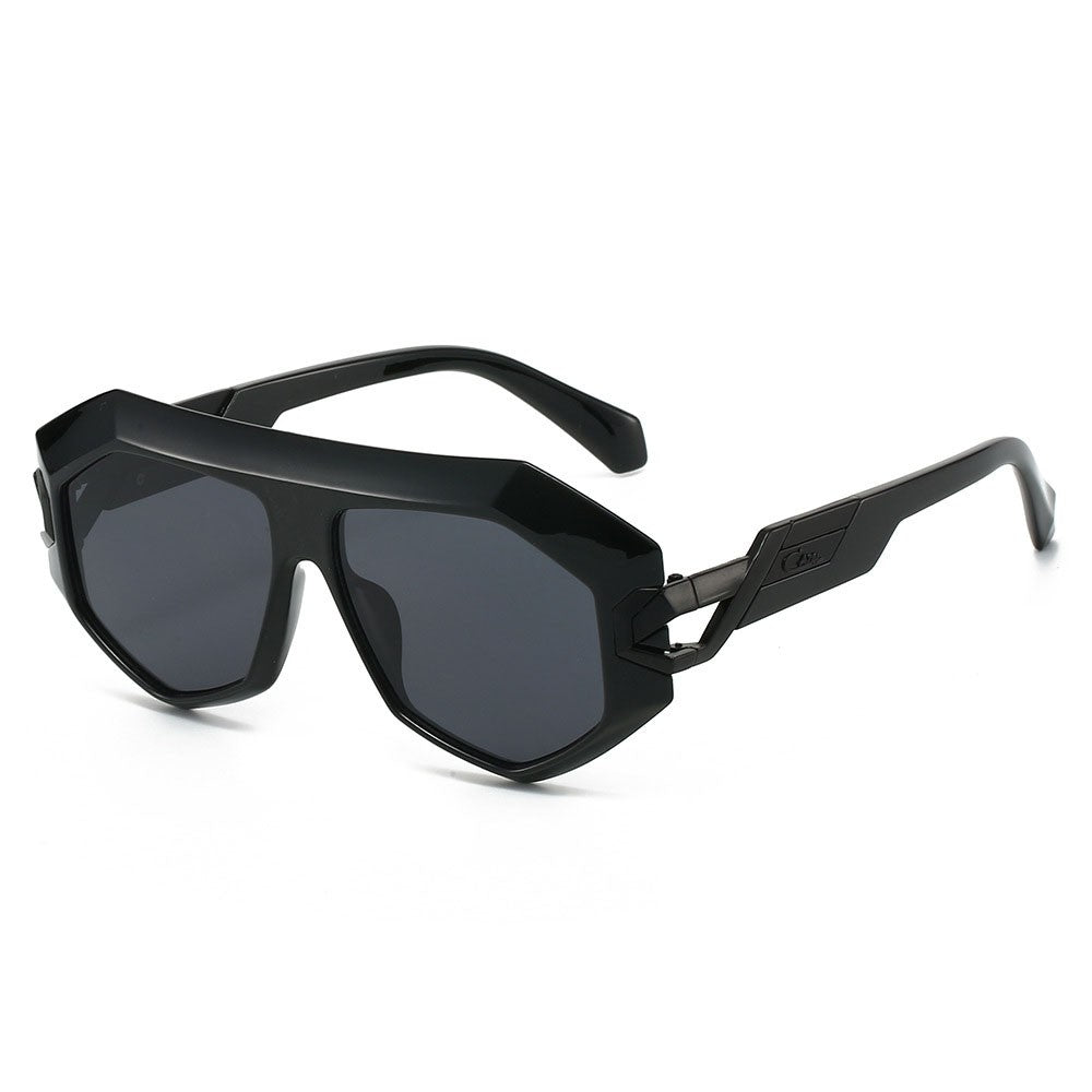 OptiLyra Brand Fashionable Large-Frame Toad Glasses High-Quality Trendy Street Sunglasses Retro Men Aviator Sunglasses