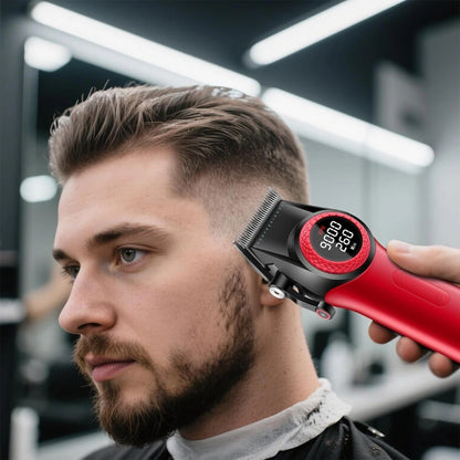 VGR Hair Trimmer Professional Hair Cutting Machine Electric Barber Clippers Adjustable 9000RPM Metal Trimmer for Men V-001 V-977