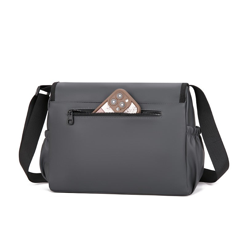 Fashionable Multi Pocket Messenger Bag - large capacity with adjustable strap, daily commuting - durable, travel bag, multi-func