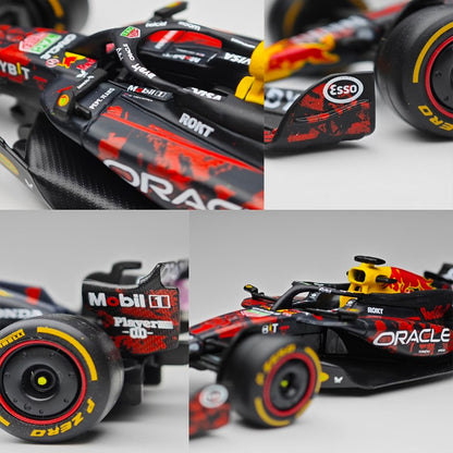 New In Stock Bburago 1:43 Red Bull Rb20 British Gp F1 Alloy Miniature Diecast Model Blood Red Bull Car Model Toys Kids Gift