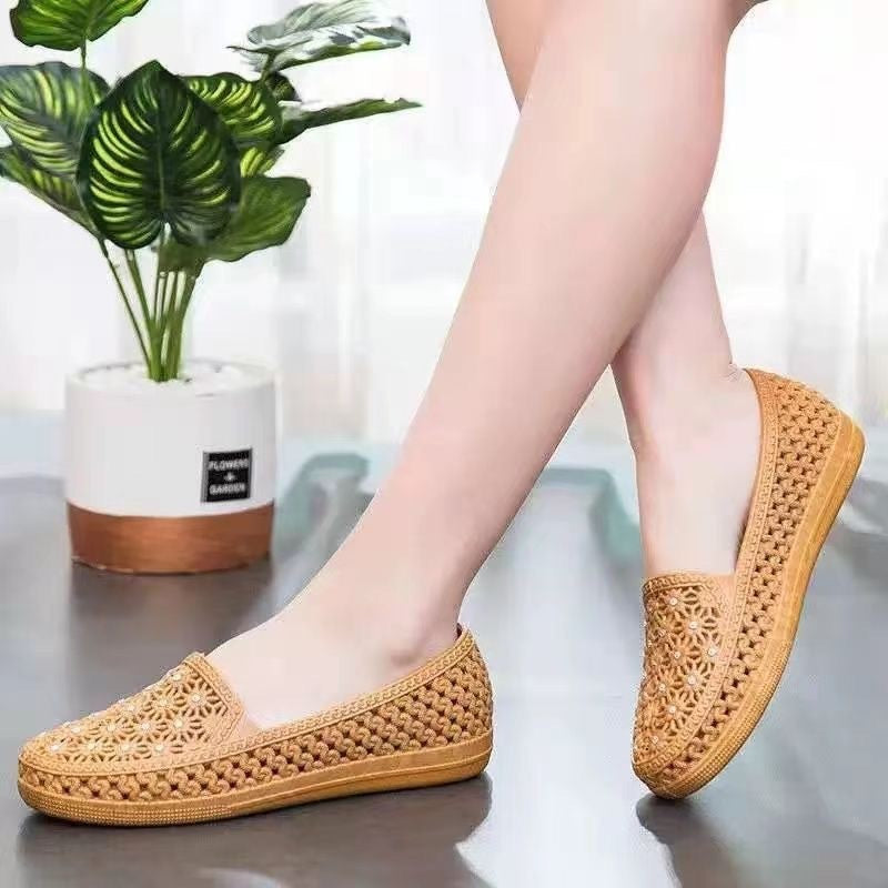 Women's Sandals 2025 Summer New Fashion Clip Toe Flat Women's Flip Flops Beach PU Leather Casual Ladies Slippers Zapatos Mujer