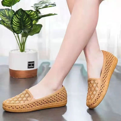 Women's Sandals 2025 Summer New Fashion Clip Toe Flat Women's Flip Flops Beach PU Leather Casual Ladies Slippers Zapatos Mujer