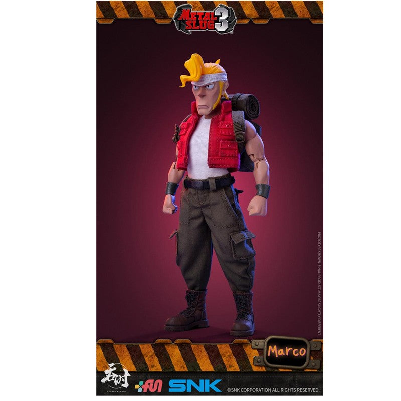 ?EM ESTOQUE? Estúdio TUNSHI Modelo Original SNK Metal Slug 3 Marco Tarma Clark Still RALF JONES Soldado Rebelde 1/12 Boneco Robô