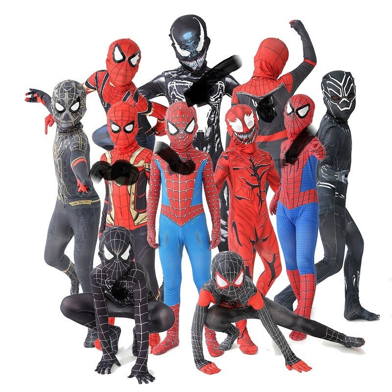 Spider-Gwen Official Adult Zentai Halloween Costume - Hooded Spandex Jumpsuit with Pull On Spandex Mask