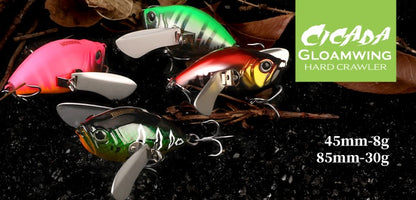 Kingdom Wasp Crawl Bait 4.2g 40mm 6.6g 48mm Iscas flutuantes biônicas de inseto artificiais de superfície para pesca de robalo, carpa e lúcio