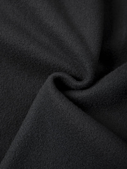 2025 Men Casual Fleece Sweatshirts Tops Men Sport Classic Stand Collar Sweatshirts Men’s Quarter Zip Hoodie Basic Pullover 3XL