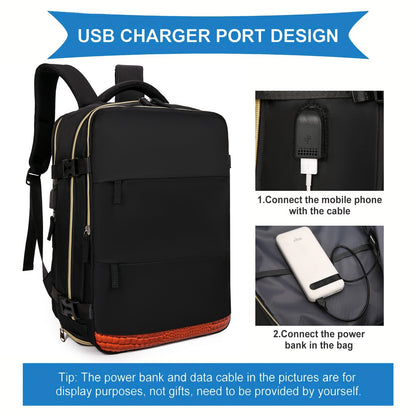 Mochila de Viagem Grande Capacidade Multifuncional para Laptop Escolar Esportes ao Ar Livre Diária com Compartimento para Sapatos