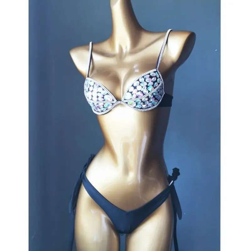 2025 New Swimsuit High Waist Nightclub Dress Bikini