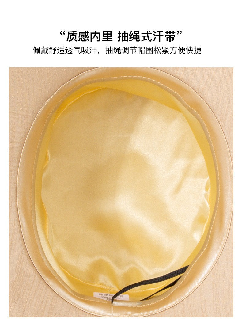 Fashion Luxury Feather Tea Party Church Photography Hat Elegant Flower Female Wide Brim Banquet Fascinator Wedding Formal Hats