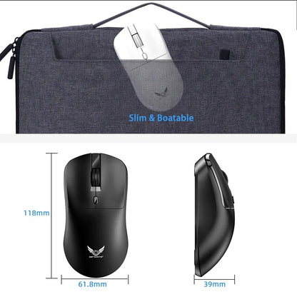Mouse Sem Fio 2.4G Mouse Gamer Mouses Ergonômicos 800-1200-1600 DPI Mouse Recarregável Mouses de Escritório para PC Laptop Macbook Pro