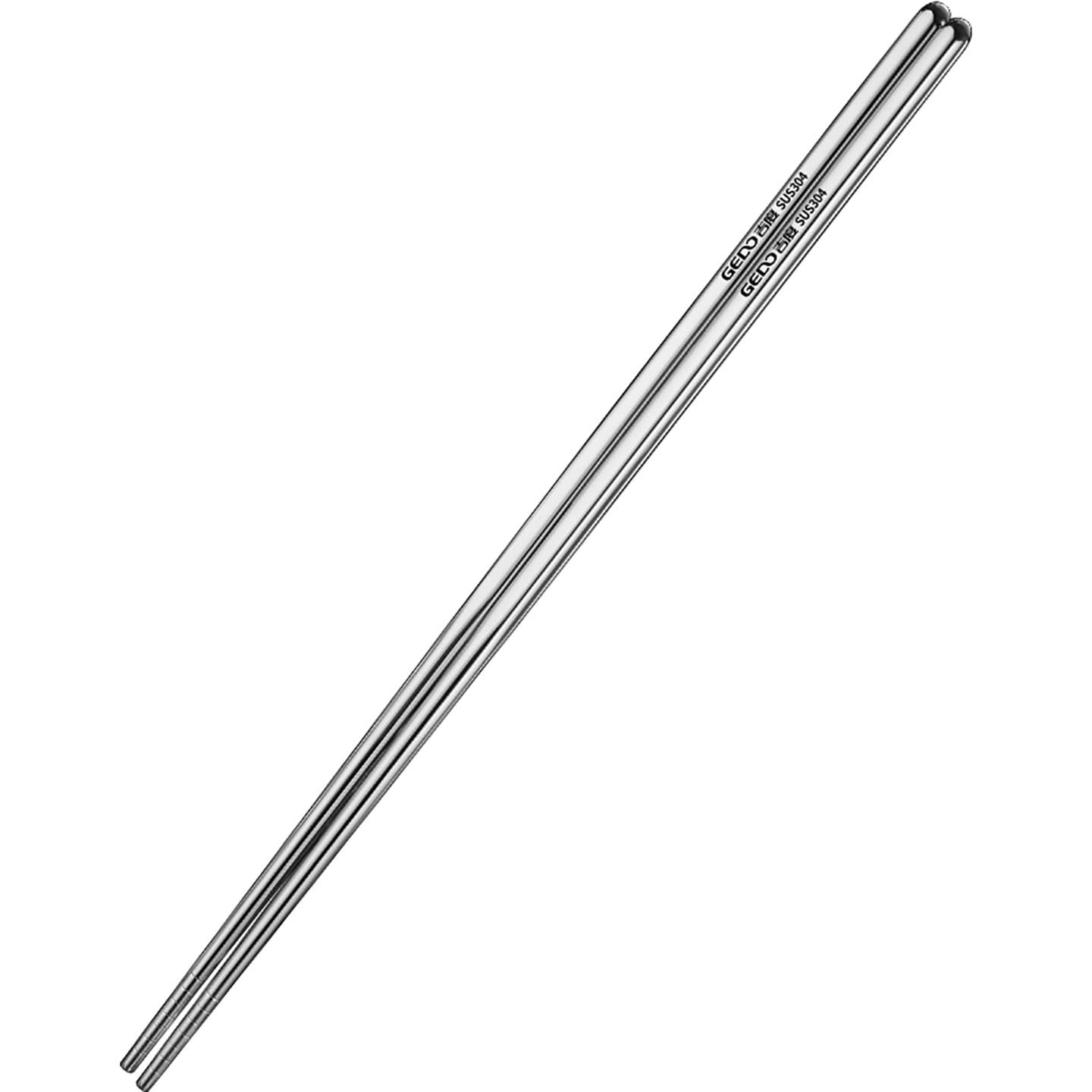 Certificação LFGB Hashis Ultra Longos para Fritura Profunda Aço Inoxidável 304 Isolamento Térmico Hashis para Hot Pot Talheres Antirrolamento