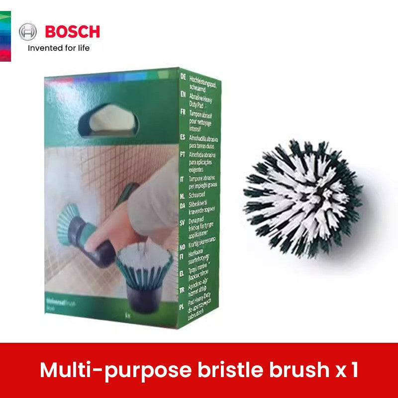 Escova Elétrica Multifuncional de Limpeza Bosch Acessório Suporte para Esponja de Limpeza de Louça, Banheira e Azulejos
