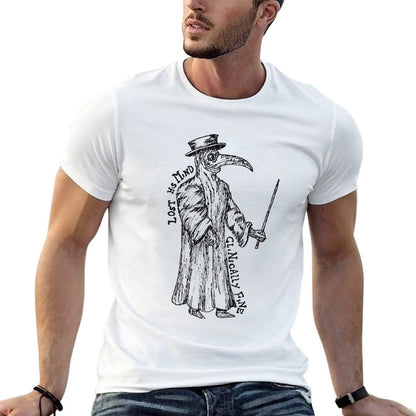 Mr. Plague Doctor Man T-Shirt man t shirts cotton black cotton t-shirt plain for man package