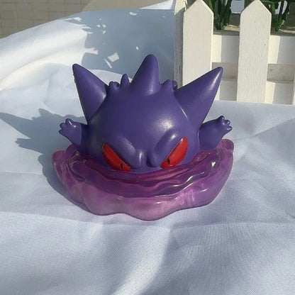 Figuras de Anime Pokémon de 6cm/2.4in Gengar Ímã de Geladeira Boneco de Ação Estátua de PVC Coleção Modelo Brinquedos Presentes