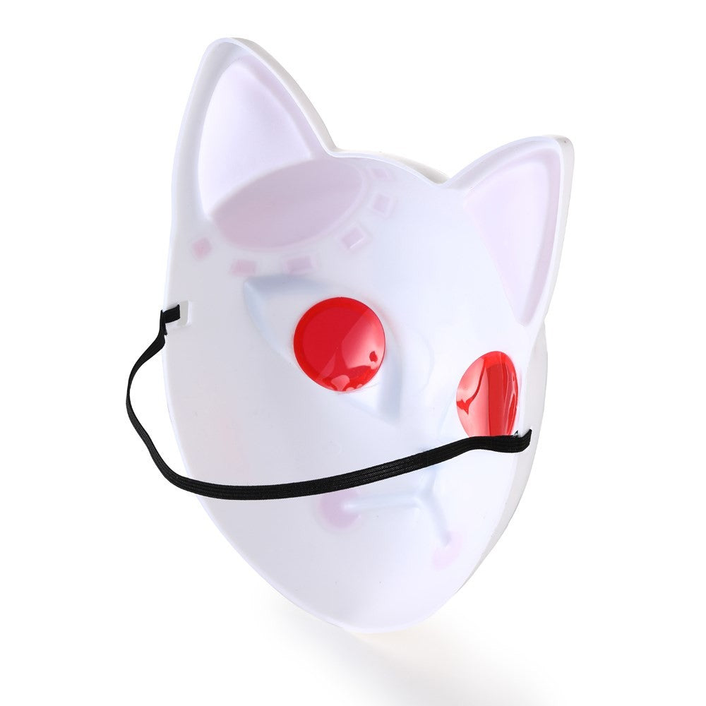 Anime Demon Mask Cosplay Kimetsu No Yaiba Sabito Makomo ABS Plastic Masks Halloween Party Costume Props Deluxe