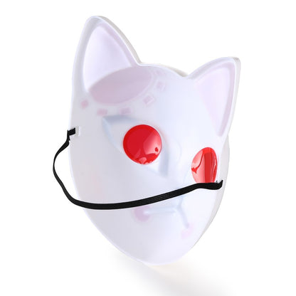 Anime Demon Mask Cosplay Kimetsu No Yaiba Sabito Makomo ABS Plastic Masks Halloween Party Costume Props Deluxe