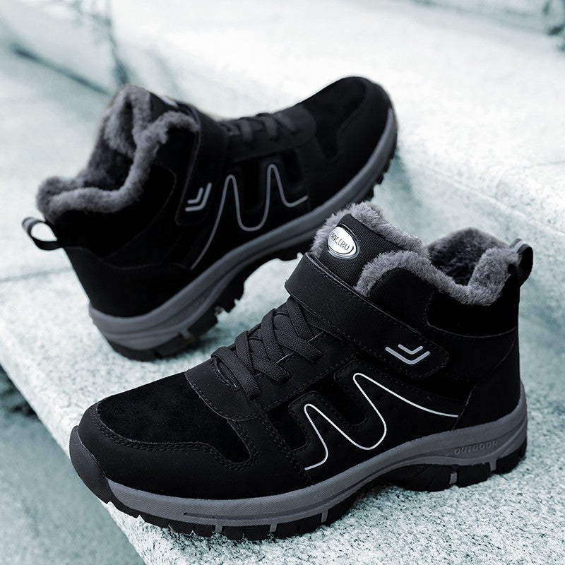 2025 Women Winter Snow Boots For Men And Women Outdoor Hiking Boots Non-Slip Warm Woman's Sneakers Size 35-45 Ankle Footwear