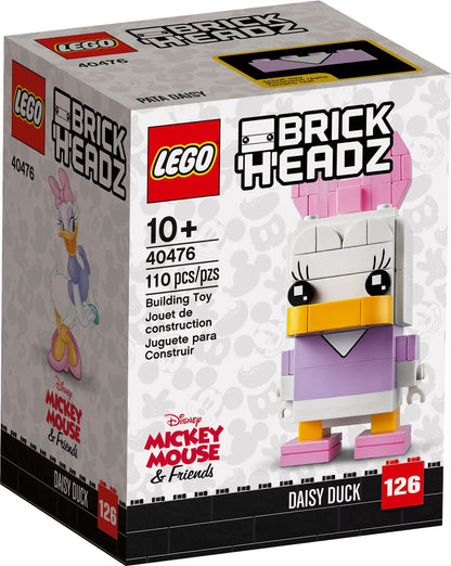 Lego Bloco Fangtouzi Série 40476 Margarida Pato Brinquedo de Montar Quebra-Cabeça Infantil Presente
