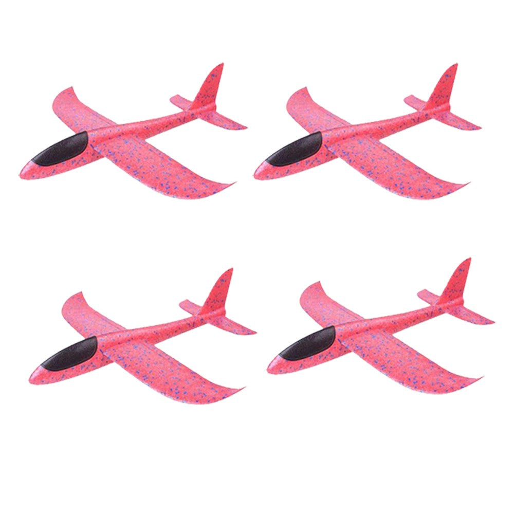 Avião de espuma grande de 36cm x 48cm, planador de avião de arremesso manual, aviões de bolha EPP inerciais, brinquedos de lançamento ao ar livre para crianças e meninos de presente