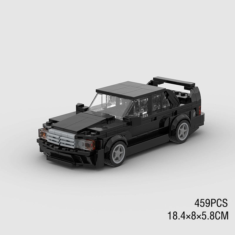MOC Speed Sports Super Carro de Corrida Blocos de Montar DIY Tijolos Cidade Rally Técnico Grande Veículo de Corrida Presente de Natal Brinquedo