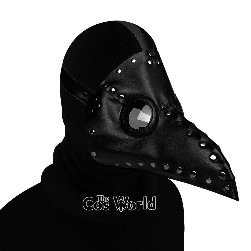 Halloween Plague Doctor Mask Steampunk Gothic Bird Beak Props for Party Carnival Cosplay Costumes Masquerade