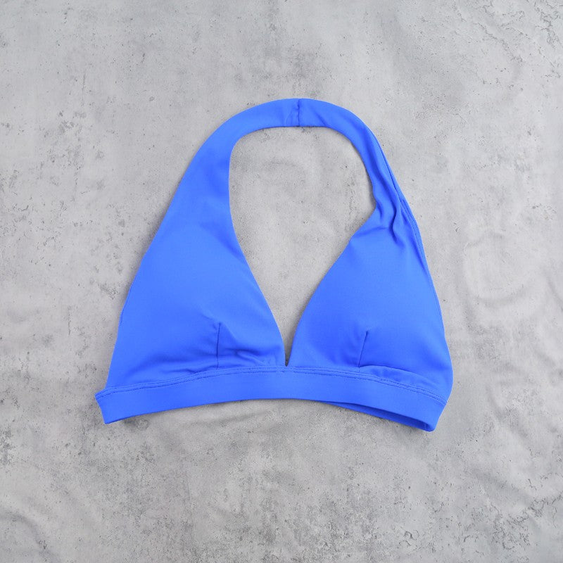 DIAS FIT JOY -Neck Hanging Neck Naked Feeling Yoga Bra for Running Fitness Cycling - Breathable Comfortable Sports Bra for Women