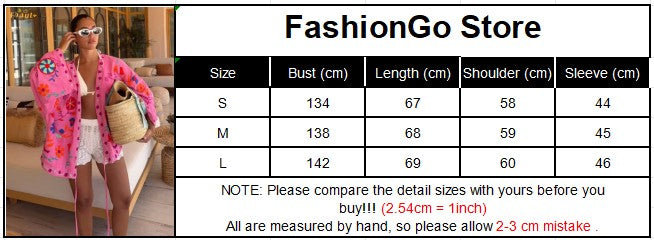 Pink Embroidery Cotton Linen Short Coat Woman Casual Lace Up Long Sleeves V Neck Jacket New Autumn Lady Street Printed Outerwear