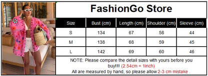 Pink Embroidery Cotton Linen Short Coat Woman Casual Lace Up Long Sleeves V Neck Jacket New Autumn Lady Street Printed Outerwear